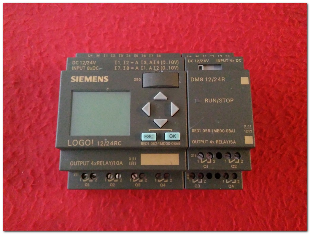 SIEMENS 6ED1 052-1MD00-0BA6 VE 6ED1 055-1MB00-0BA1 PLC TAKIM