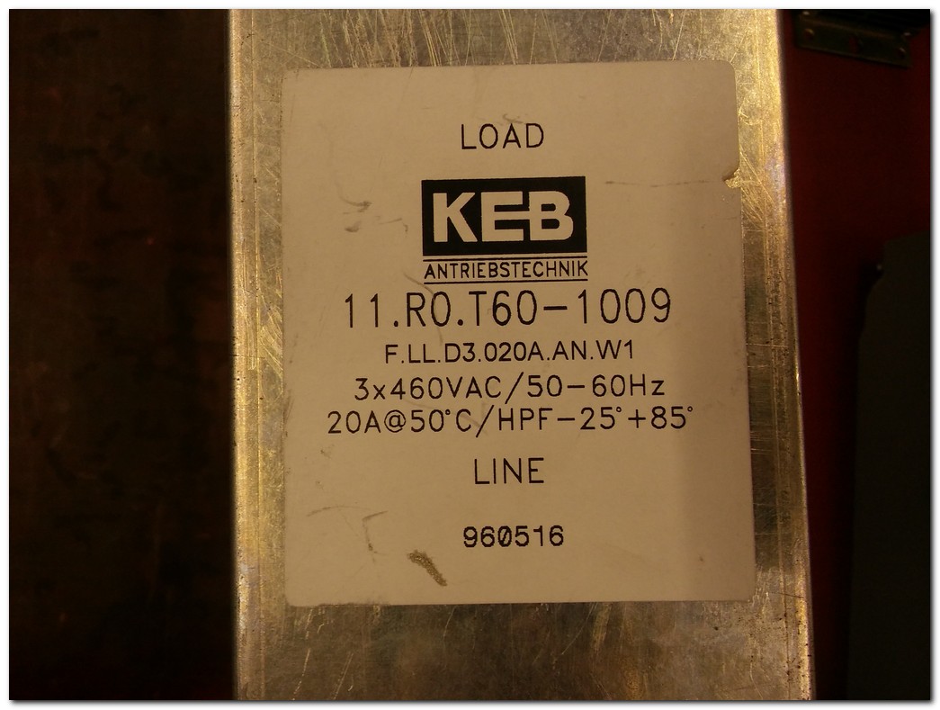 KEB 11.R0.T60-1009 HARMONİK FİLTRE