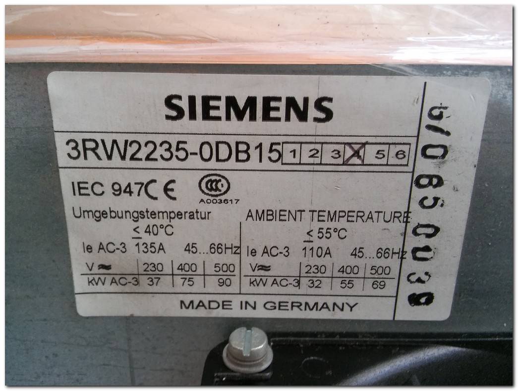 3RW2235-0DB15 SİEMENS