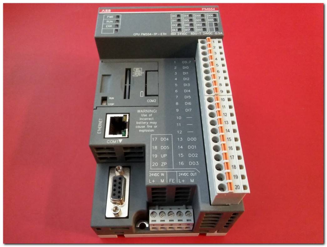 ABB PM554-TP-ETH PM554 1SAP120600R0071 PLC UNIT