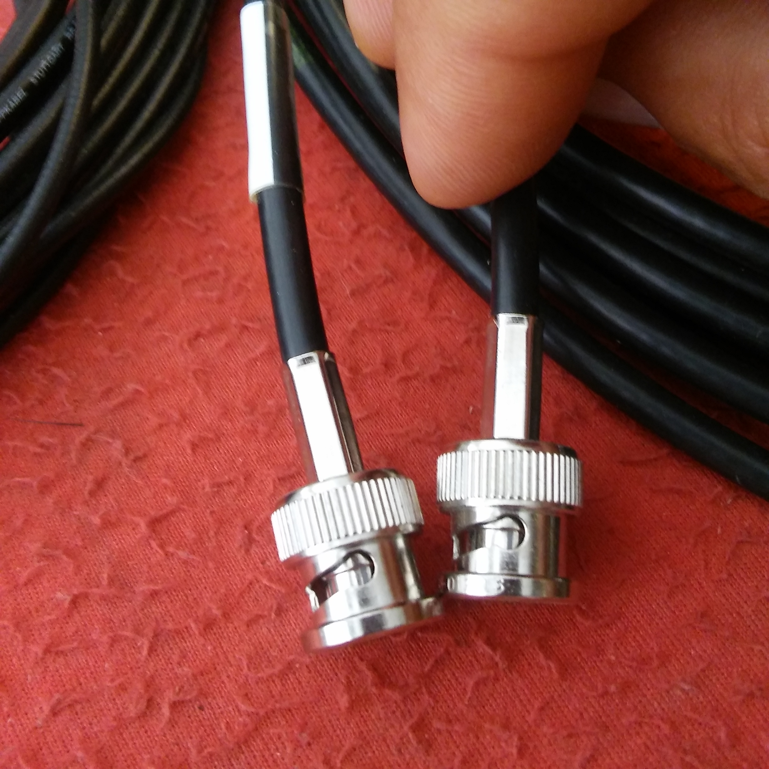 RG-174-BNC RG174A KOAKSİYEL YÜKSEK KALİTE 5 METRE RG58.C/U 5 METRE BNC ERKEK BNC ERKEK RG 59 RG59 B/U MIL-C-17 F