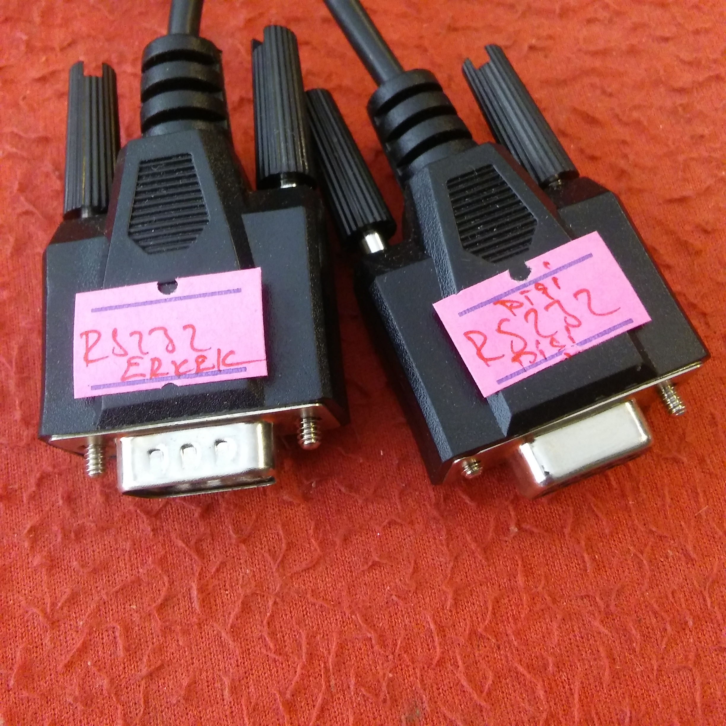 940-1524C RS232 9 PİMLİ ERKEK DİŞİ 5 METRE KABLOLU VE KABLOSUZ KONNEKTÖR 