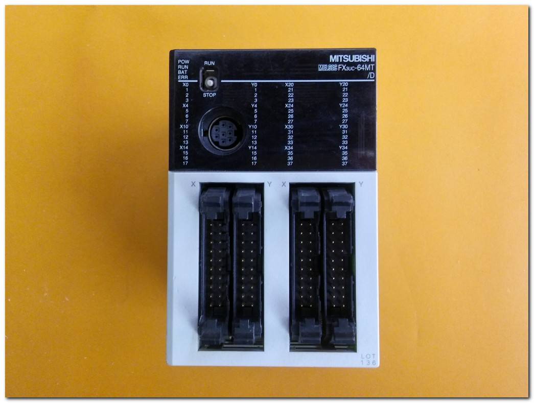 MITSUBISHI FX3UC-64MT-D MELSEC PROGRAMMABLE CONTROLLER PLC