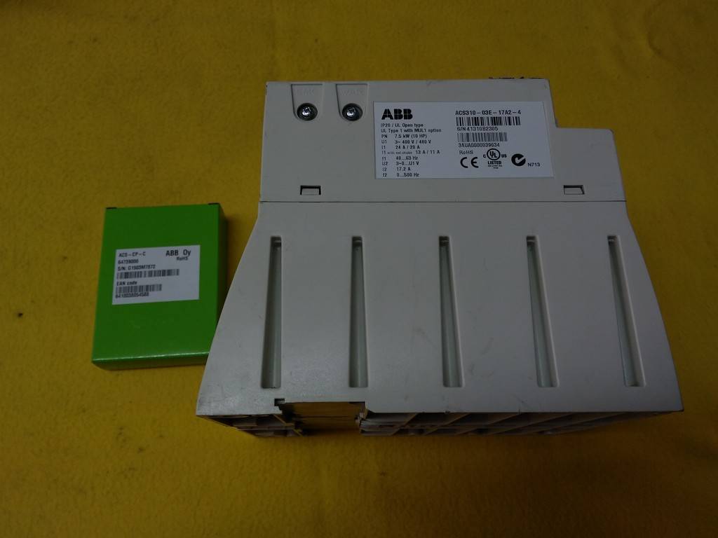 ABB ACS355-03E-15A6-4 7,5KW 10HP 15,6A SÜRÜCÜ INVERTER DRIVER
