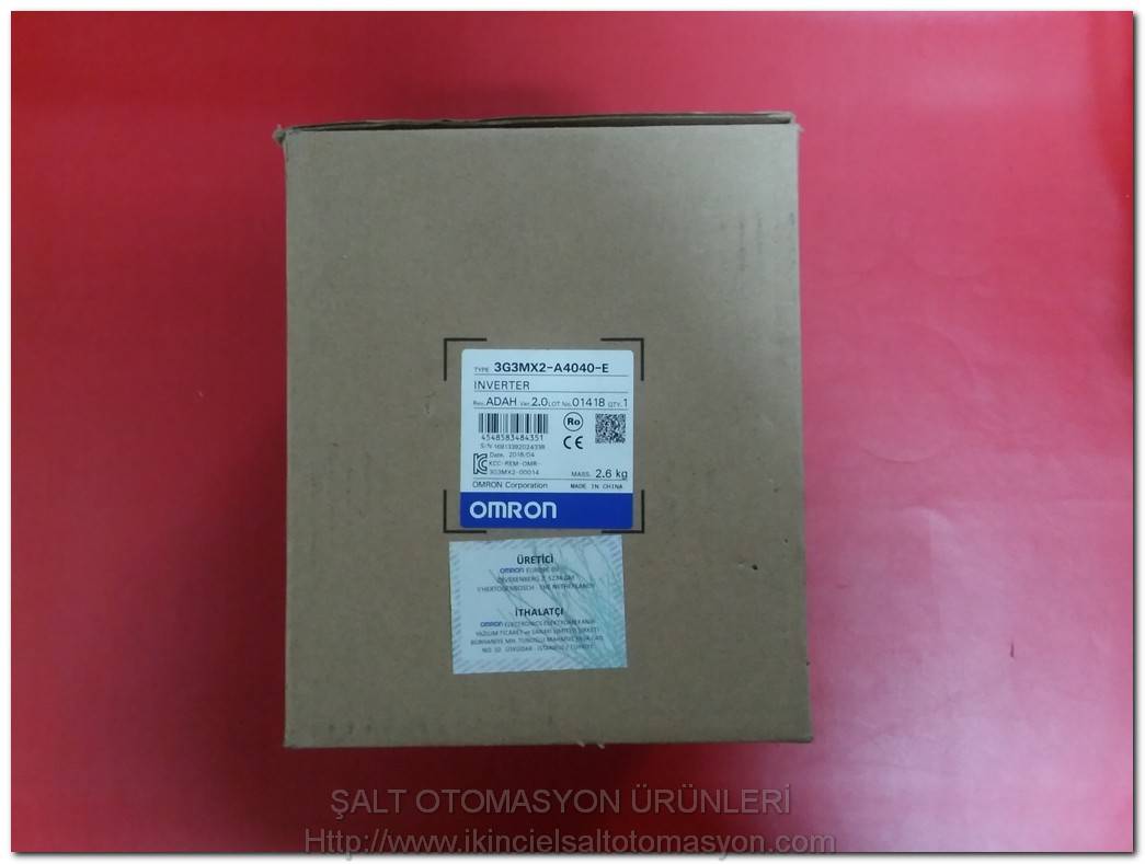 OMRON 3G3MX2-A4040-E 4KW-5,5W SIFIR KUTULU SÜRÜCÜ 4KW 5.5KW INVERTER DRIVER