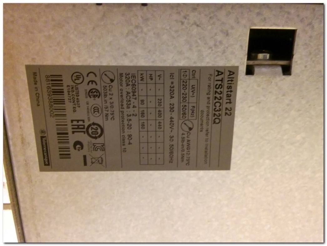 SCHNEİDER ATS22C32Q 160KW SÜRÜCÜ ALTİSTART 22 ATS22 160 KW INVERTER
