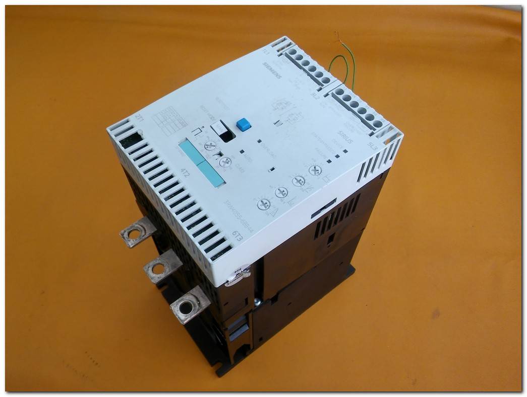 SIEMENS 3RW4055-6BB44 3RW4055 6BB44 3RW40556BB44 75 KW SOFT STARTER