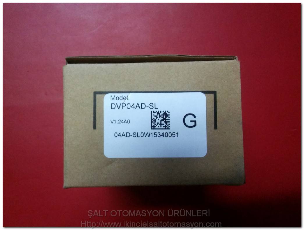 DELTA DVP04AD-SL DVP04AD SL DVP04ADSL SIFIR KUTULU ANALOG GİRİŞ MODÜLÜ