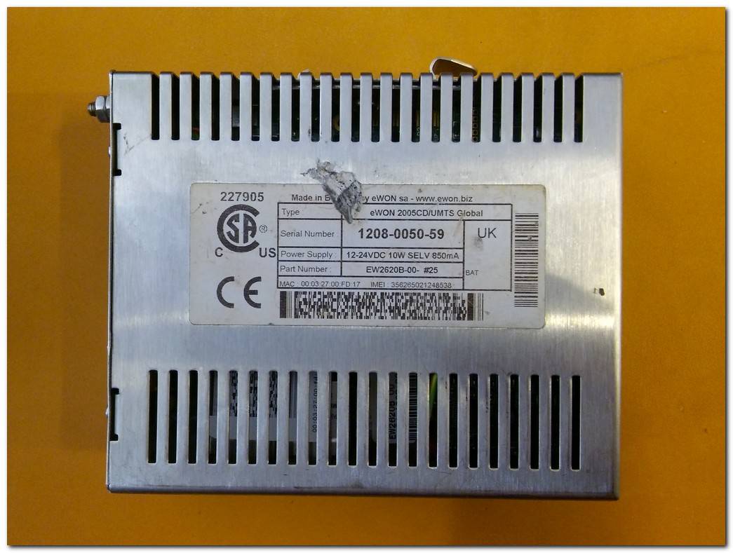 EWON EWONX005CD 2005CD UMTS MPI Profibus Ethernet ile Siemens S7 PLC için eWONx005CD Endüstriyel VPN Router
