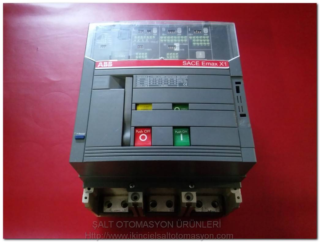 ABB SACE EMAX X1 SACE X1B 06 SACE PR331/P SACE PR331/P 630A TMŞ DEVRE KESİCİ ŞALTER