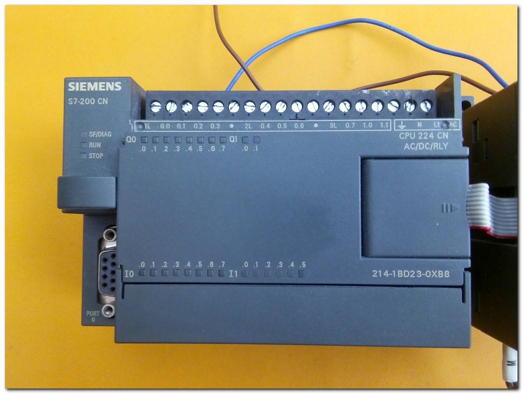 SIEMENS 6ES7 214-1BD23-0XB8 CPU 224 CN S7 200 PROGRAMLANABİLİR KOMPAKT ÜNİTE PLC