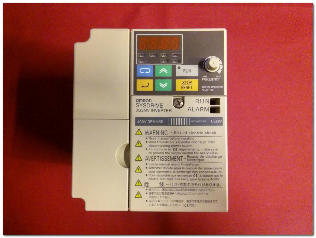 OMRON 3G3MV-A4015 3G3MV A4015 3G3MVA4015 3.7 KVA INPUT 380-460V 1.5 KW SÜRÜCÜ