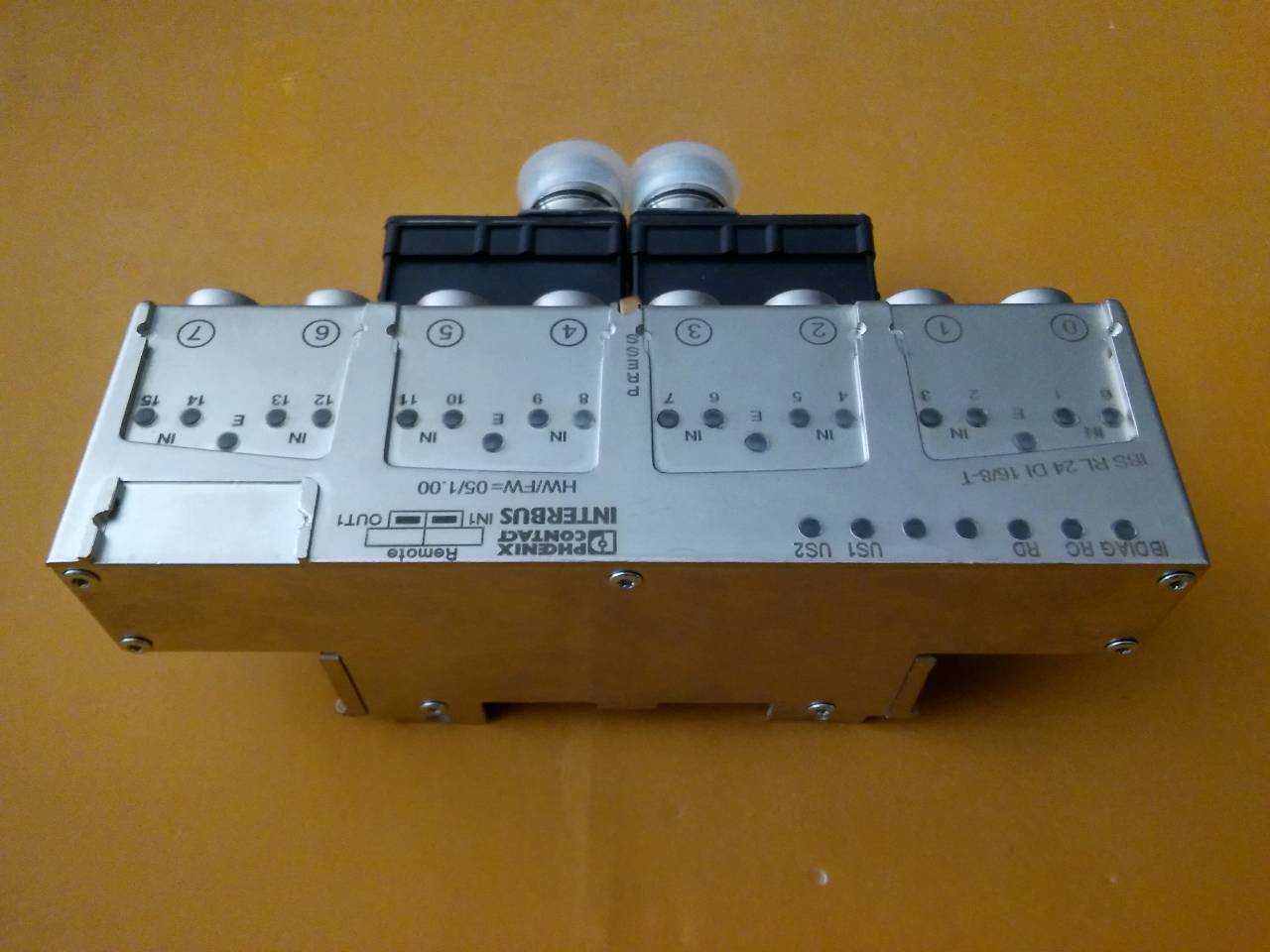 PHOENIX CONTACT IBS RL 24 DI 16-8-T INTERBUS IBS RL 24 ADAP-T-M23 DI PHOENIX CONTACT 2731128 IBS RL AP SIFIR KUTULU