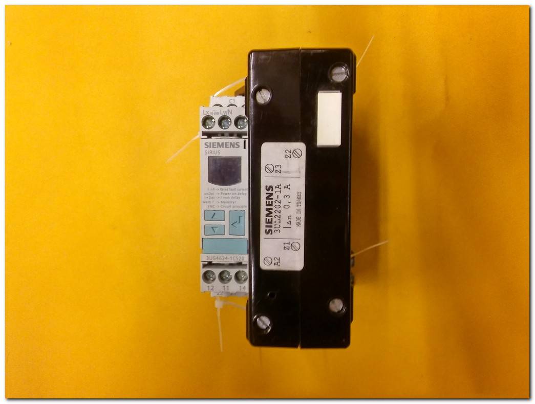 SIEMENS 3UG4624-1CS20 SIRIUS KAÇAK AKIM KOMBİNASYONU ALGILAMA RÖLESİ