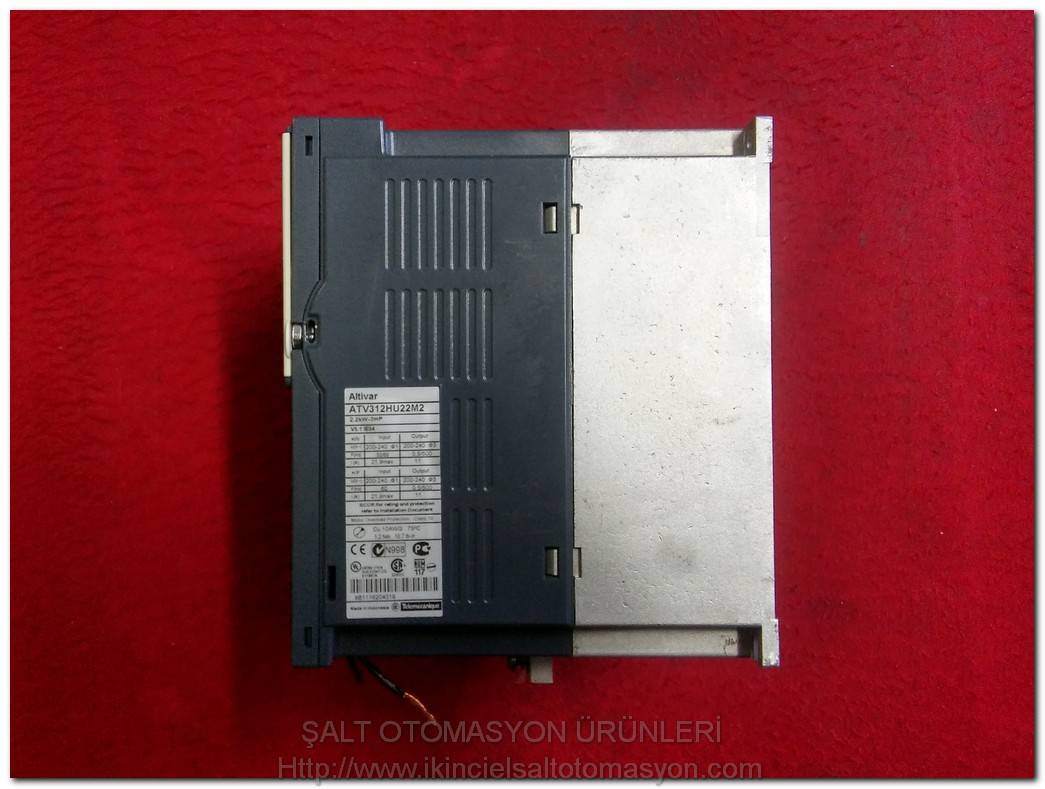 SCHNEİDER ATV312HU22M2 2,2 KW ALTİVAR312 ATV312 SÜRÜCÜ INVERTER