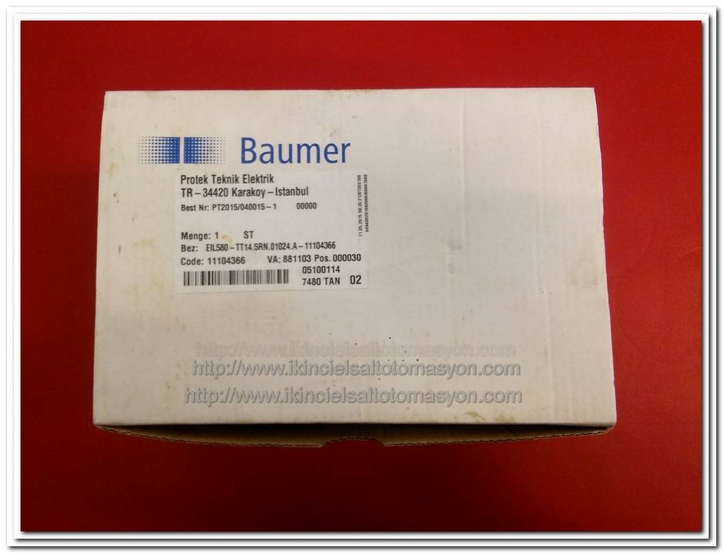 BAUMER EIL580-TT14.5RN.01024.A-11104366 SIFIR KUTULU ENCODER