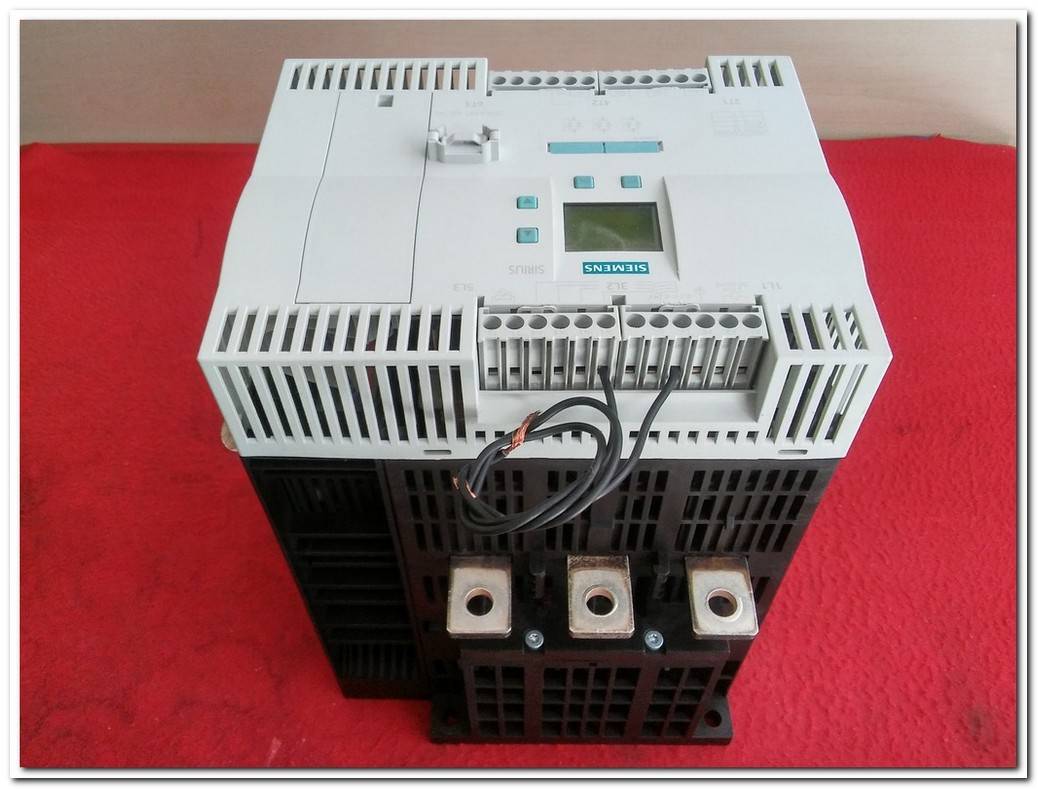 SIEMENS 3RW4445-6BC44 SIRIUS 160KW SOFT STARTER 160 KW YUMUŞAK YOL VERME