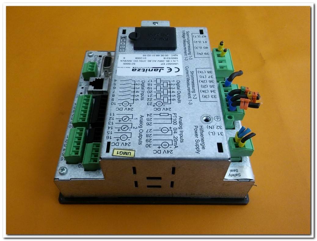 JANİTZA UMG 507 SIEMENS UMG507 EP UMG507 L UMG 507 L UMG507L UNİVERSAL MEASURİNG DEVİCE EVRENSEL ÖLÇÜM CİHAZI
