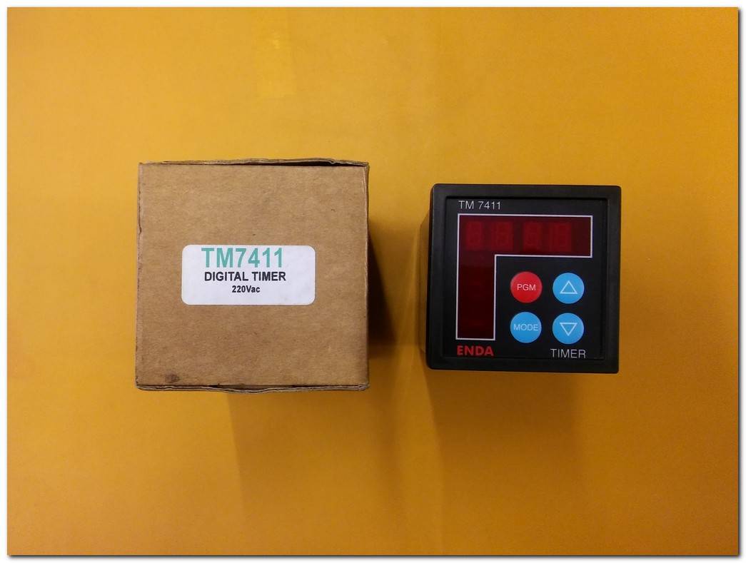 ENDA TM 7411 TIMER TM7411 DIGITAL TIMER DİJİTAL ZAMANLAYICI SIFIR KUTULU