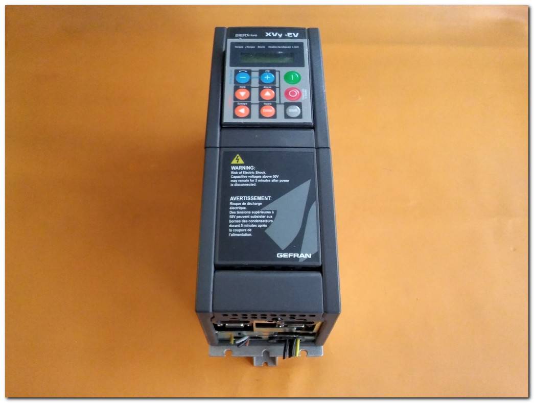 GEFRAN XVY-EV 10306-KBX 1,5KW SERVO SÜRÜCÜ SIEIDRIVE 1,5 KW INVERTER