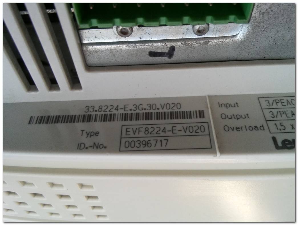 EVF8224-E-V020 EVF8224 LENZE