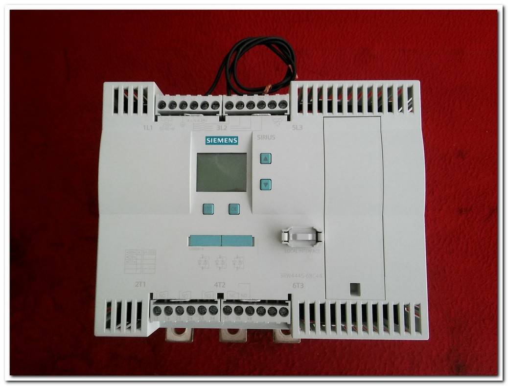SIEMENS 3RW4445-6BC44 SIRIUS 160KW SOFT STARTER 160 KW YUMUŞAK YOL VERME