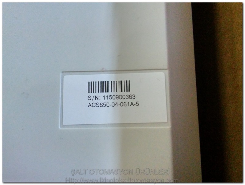 ABB ACS850-04-061A-5-J400 30KW SIFIR KUTULU SÜRÜCÜ INVERTER ACS850 DRIVER