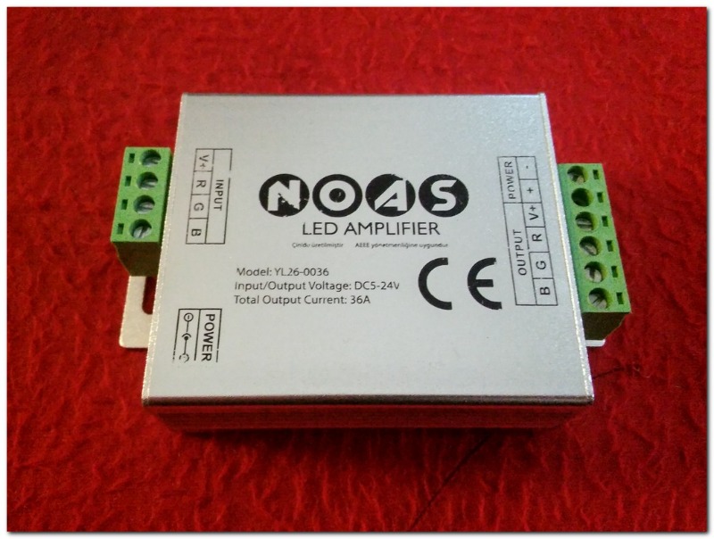 NOAS YL26-0036 LED AMPLIFIERRGB REPEATER AMPLİFİKATÖR