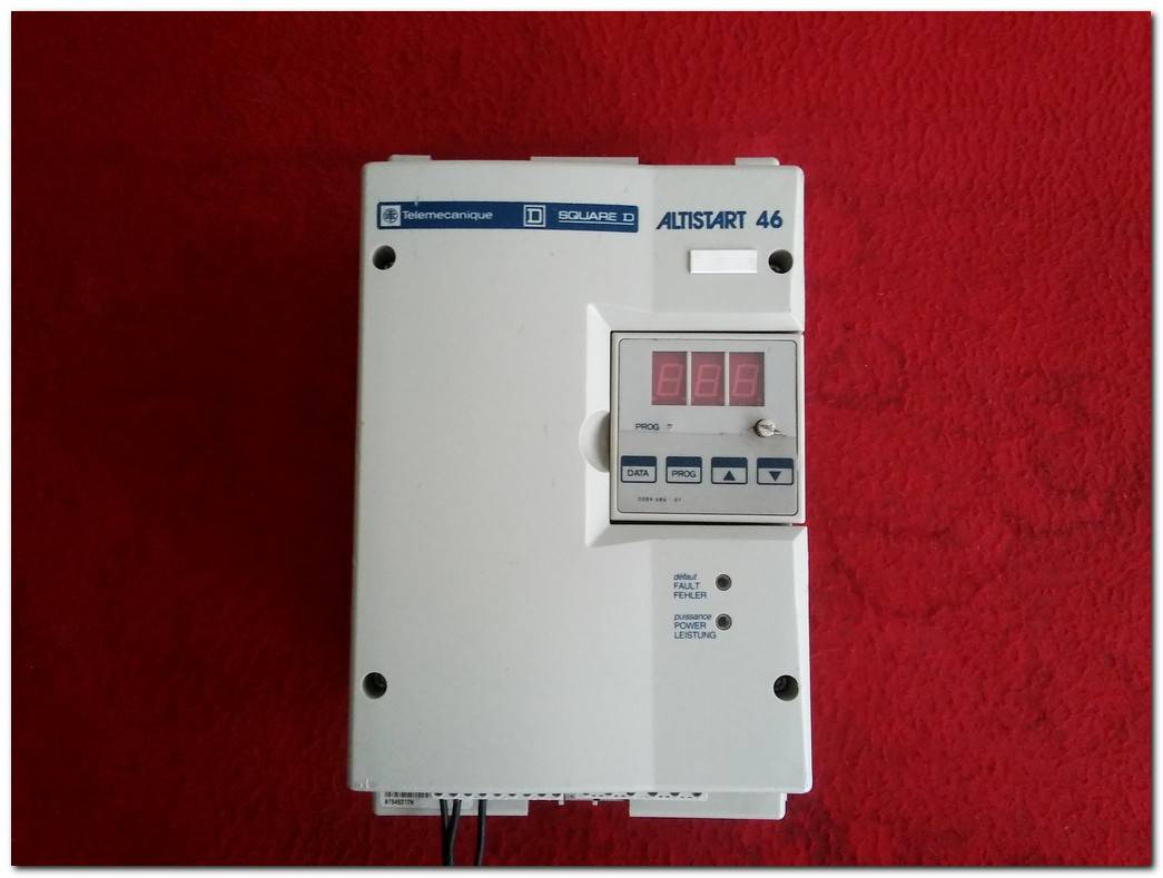TELEMECANIQUE ATS46D17N 7,5KW SOFT STARTER ALTISTART 46 SQUARE D 7,5 KW YUMUŞAK YOL VERME
