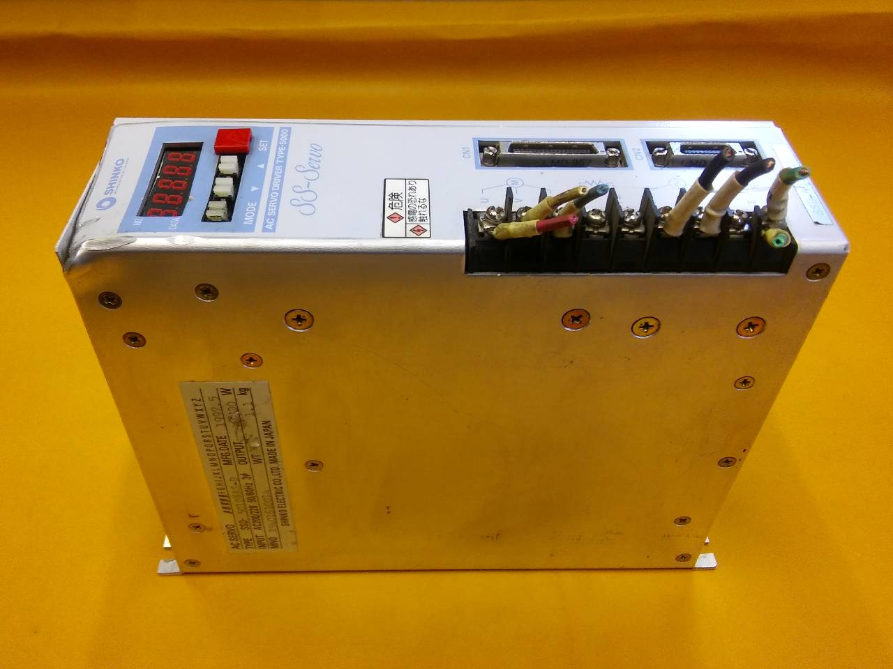 SHINKO SSD-5010NAS-D AC SERVO DRIVER TYPE-5000 SERVO SÜRÜCÜ