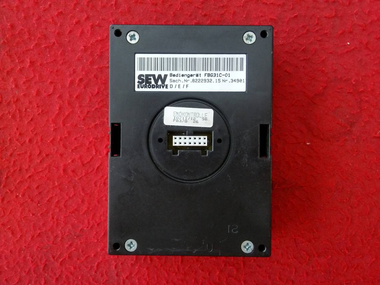 SEW EURODRIVE FBG31C-01 KEYPAD