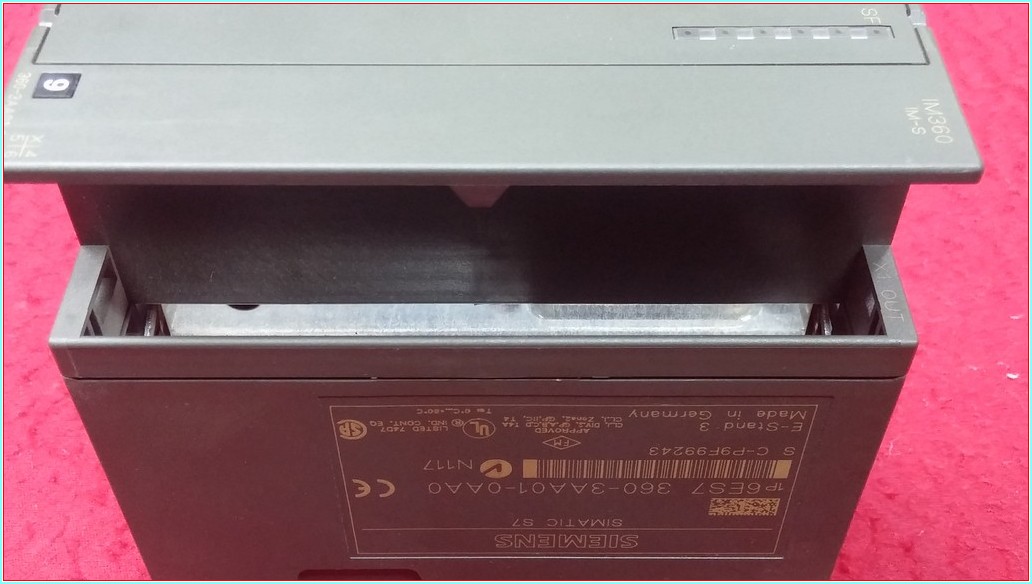 SIEMENS 6ES7 360-3AA01-0AA0 6ES7360-3AA01-0AA0 ARA YÜZ KARTI SIMATIC S7 IM360 IM-S PLC EK MODÜL