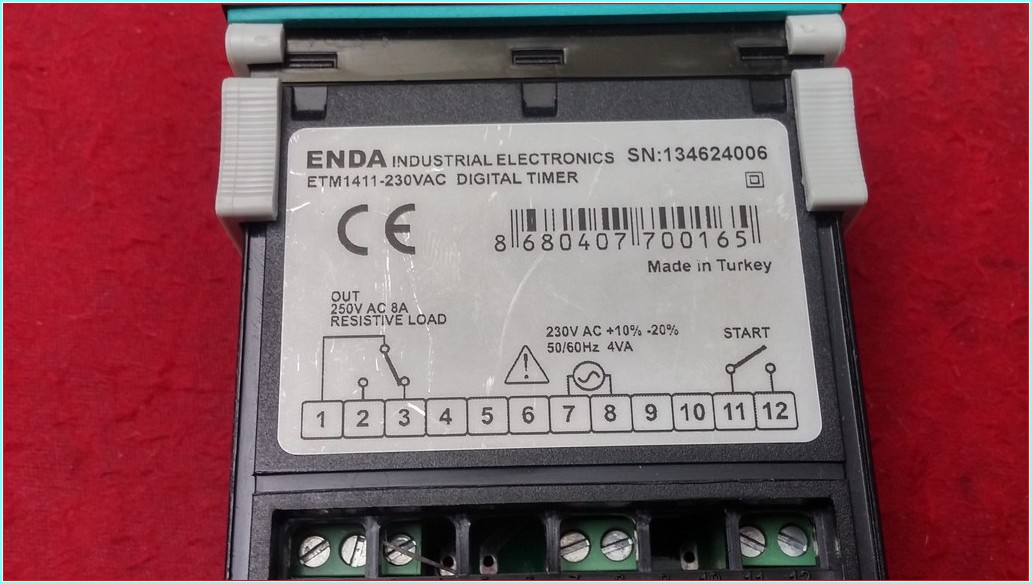 ENDA ETM1411 DIGITAL TIMER DİJİTAL ZAMAN SAATİ
