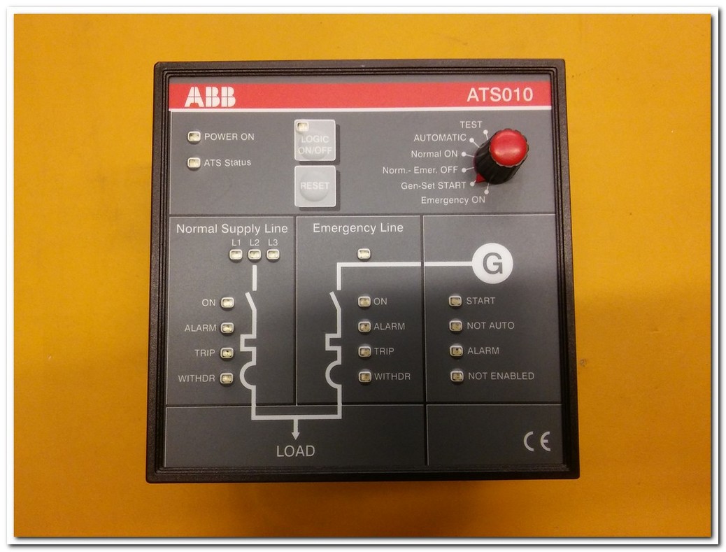 ABB ATS010 OTOMATİK TRANSFER ANAHTARI MİKROİŞLEMCİ