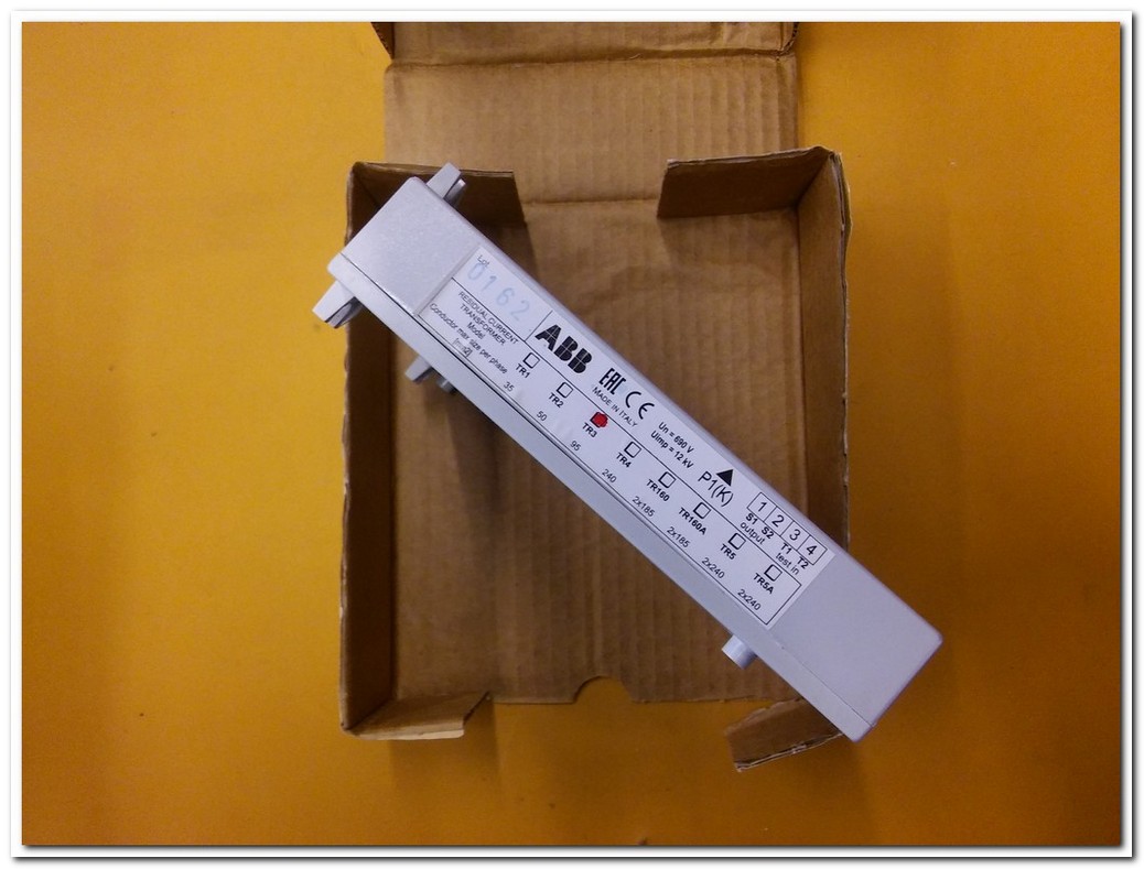 ABB TR3 TR 3 2CSG080100R1211 SIFIR KUTULU TROİD AKIM TRAFOSU