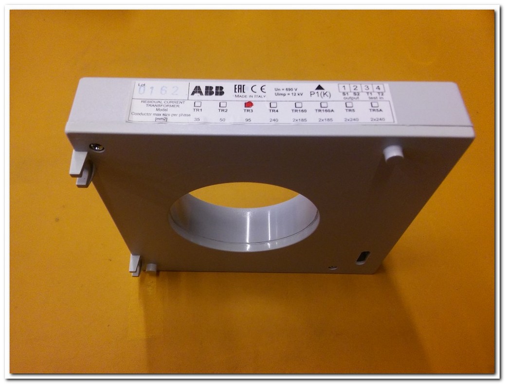 ABB TR3 TR 3 2CSG080100R1211 SIFIR KUTULU TROİD AKIM TRAFOSU