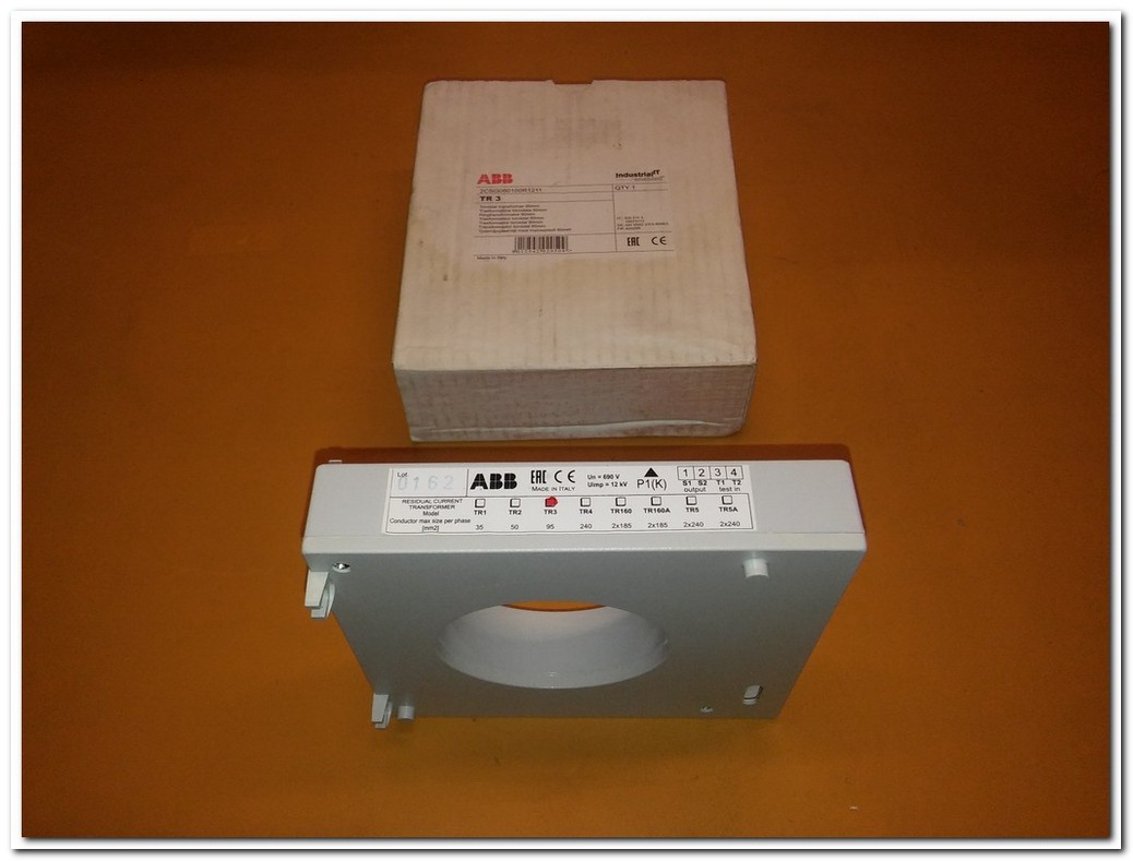 ABB TR3 TR 3 2CSG080100R1211 SIFIR KUTULU TROİD AKIM TRAFOSU