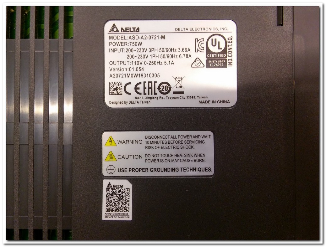 DELTA  ASD-A2-0721-M 750W SERVO SÜRÜCÜ ASDA-A2 750 W SERVO SÜRÜCÜ