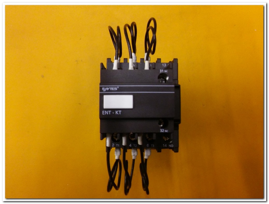 ENTES ENT-KT-20-C11 M7 CAPACITOR DUTY CONTACTOR SIFIR KUTULU KONDANSATÖR GÖREV KONTAKTÖRÜ
