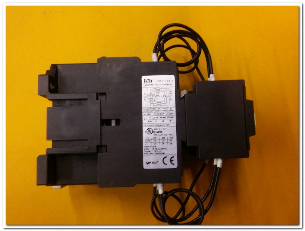 ENTES ENT-KT-20-C11 M7 CAPACITOR DUTY CONTACTOR SIFIR KUTULU KONDANSATÖR GÖREV KONTAKTÖRÜ