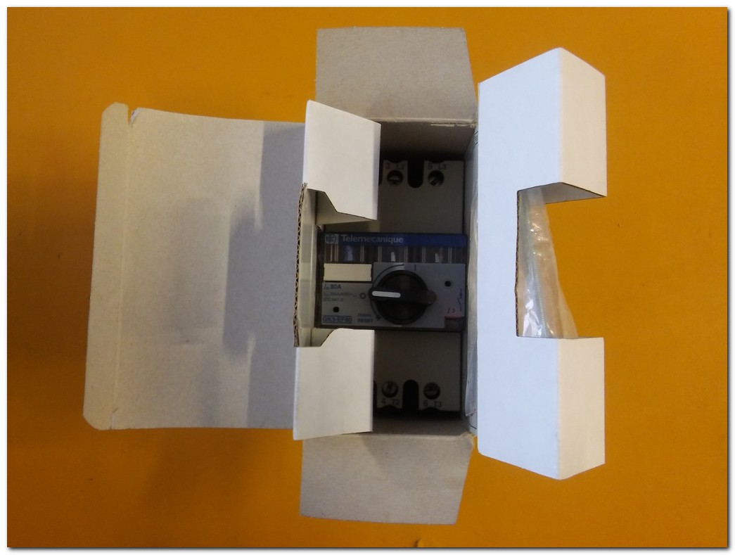 TELEMECANIQUE GK3-EF80 80A SIFIR KUTULU GK3EF80 ŞALTER TİPİ MOTOR KORUMA