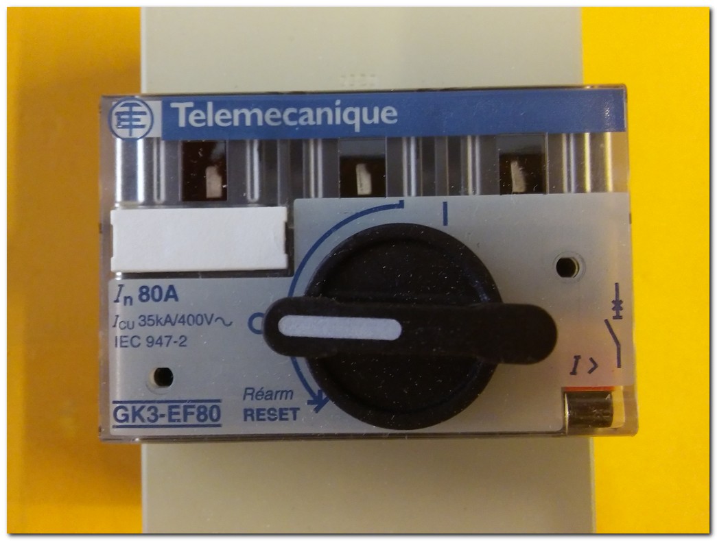 TELEMECANIQUE GK3-EF80 80A SIFIR KUTULU GK3EF80 ŞALTER TİPİ MOTOR KORUMA