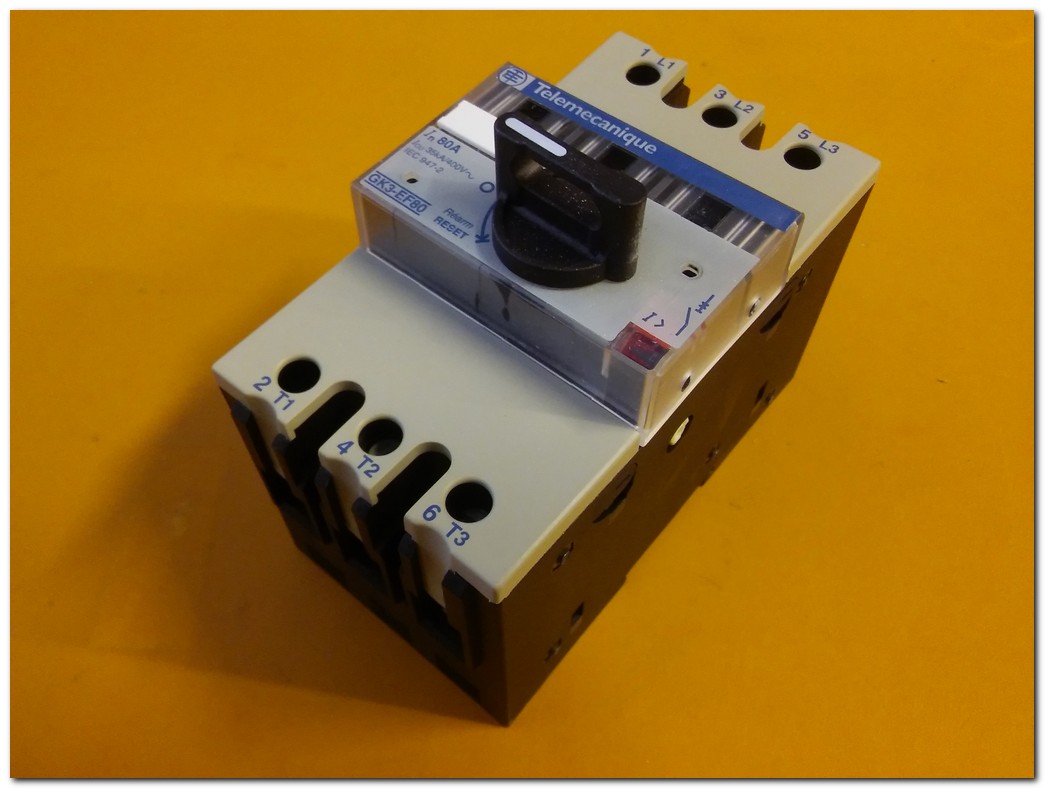 TELEMECANIQUE GK3-EF80 80A SIFIR KUTULU GK3EF80 ŞALTER TİPİ MOTOR KORUMA