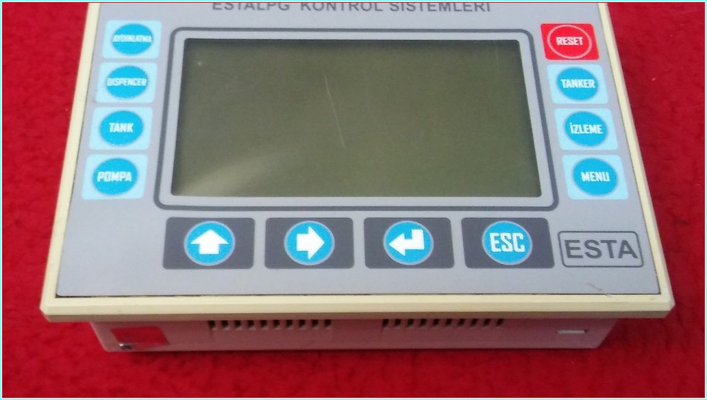 ESTA LPG KONTROL SİSTEMLERİ KONTROL PANELİ