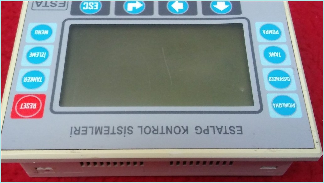 ESTA LPG KONTROL SİSTEMLERİ KONTROL PANELİ