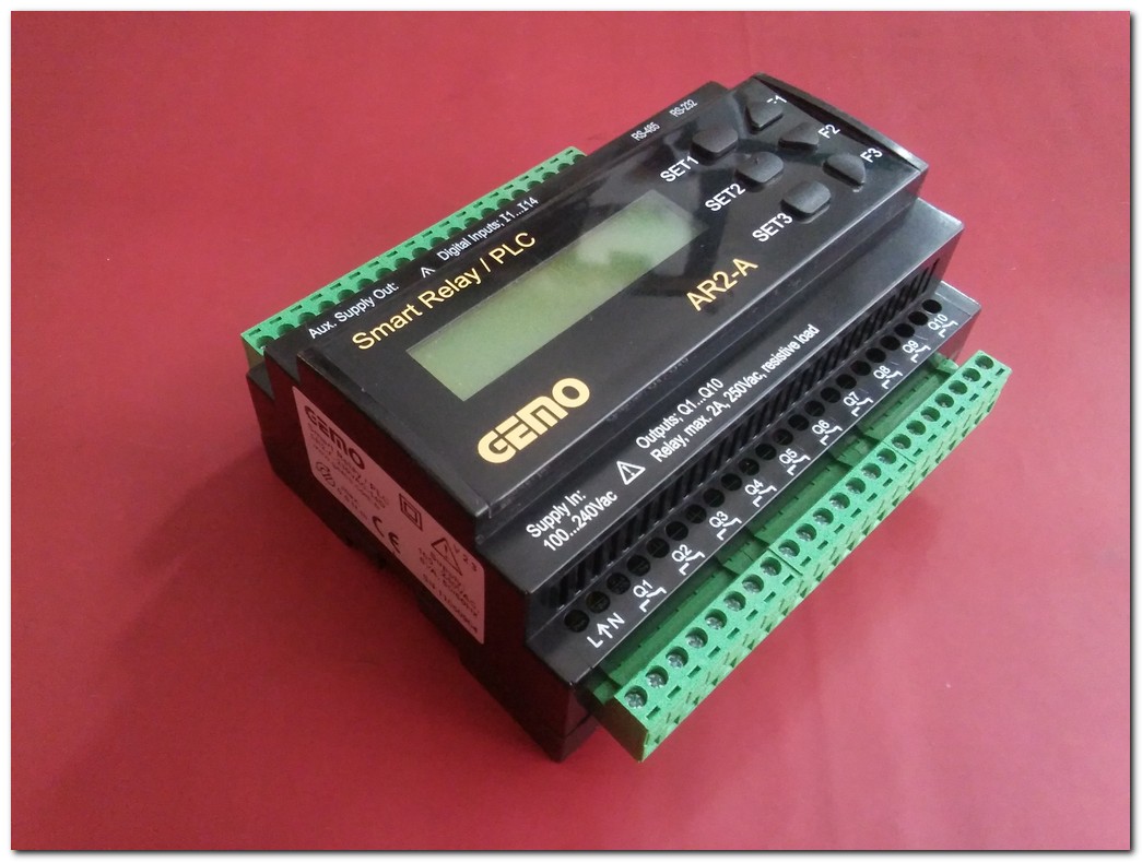 GEMO AR2-A AR2-A-230VAC-14D SMART RELAY PLC