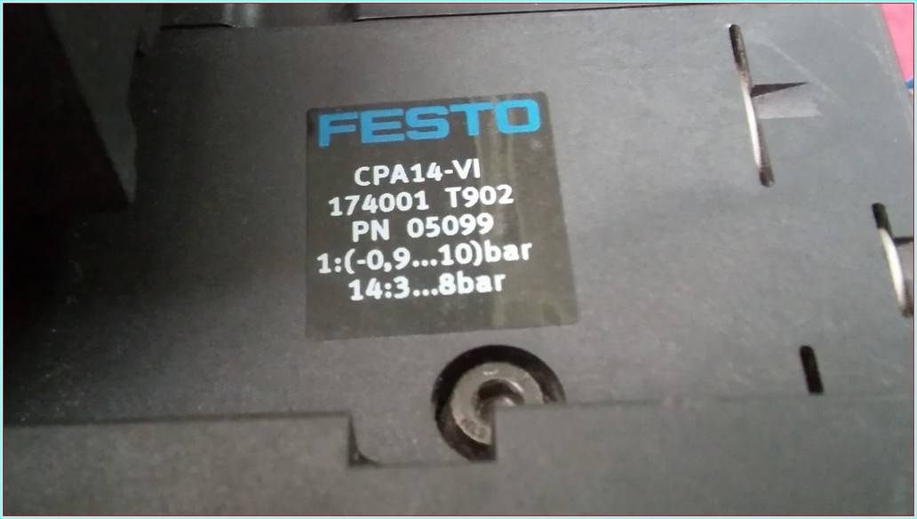 FESTO CPA14-VI FESTO 173 940 T802 VANA TERMİNALİ