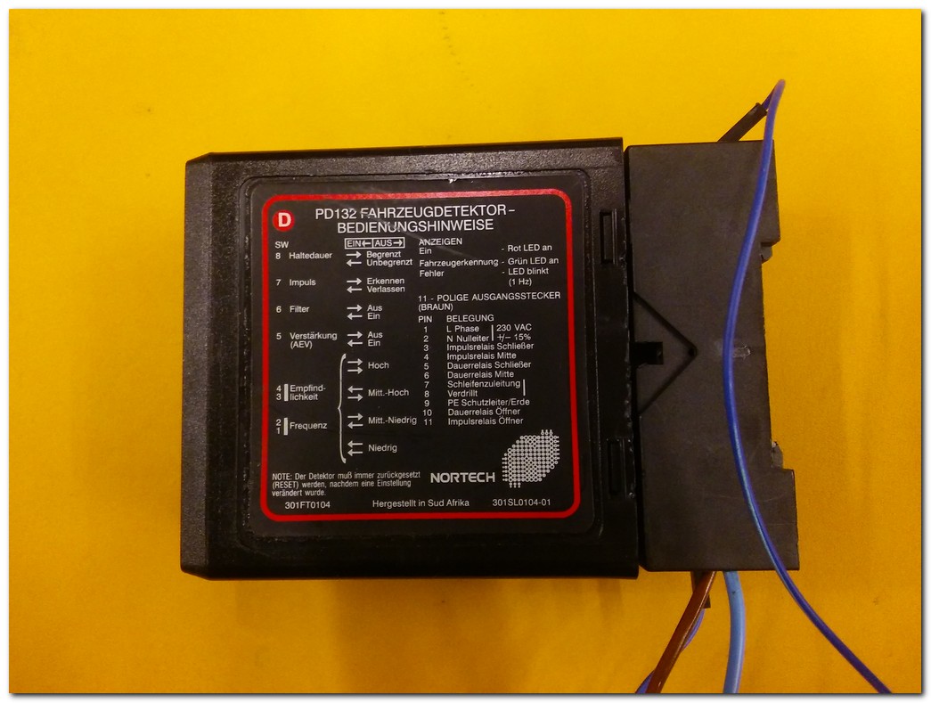 NORTECH PD132 301FP0103 00 GELİŞMİŞ TEK KANAL DÖNGÜ DEDEKTÖRÜ