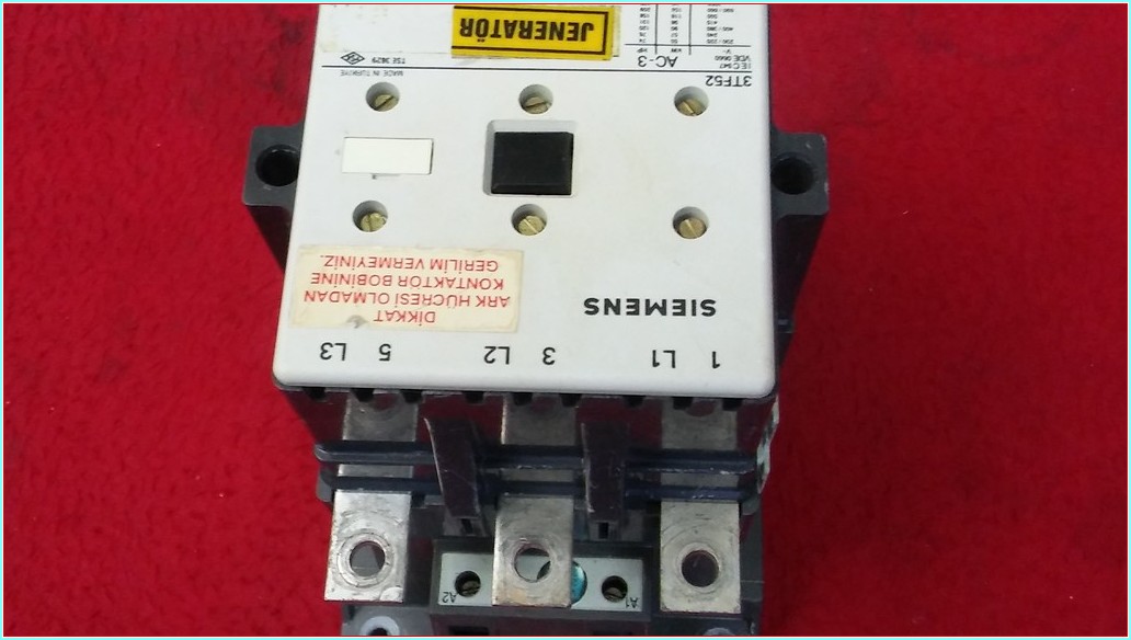 SIEMENS 3TF52 3TF52-22 3TF52 22-0AP0 210A KONTAKTÖR