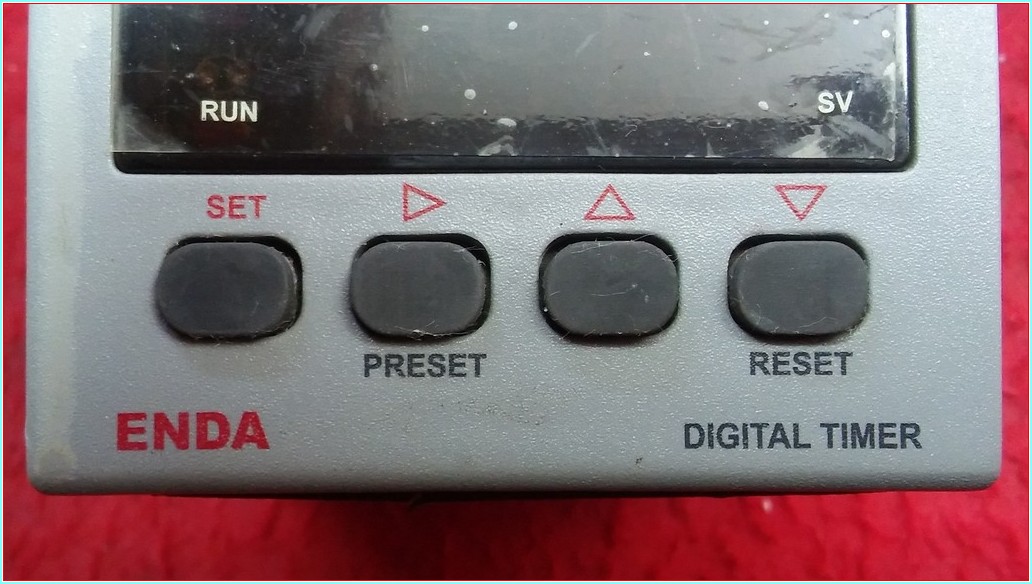 ENDA ETM 742 ETM742-230VAC ETM742 DIGITAL TIMER 72X72 DİJİTAL ZAMAN RÖLESİ